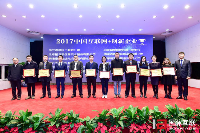 2017中國互聯(lián)網(wǎng)+創(chuàng)新企業(yè)