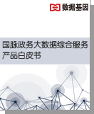 國(guó)脈政務(wù)大數(shù)據(jù)綜合服務(wù)產(chǎn)品白皮書