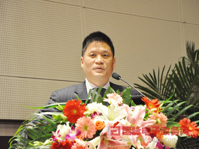 國(guó)脈互聯(lián)董事長(zhǎng)、首席研究員楊冰之作了題為《大數(shù)據(jù)時(shí)代的政府在線服務(wù)》的主題演講