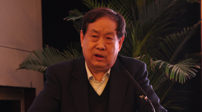 電子政務(wù)權(quán)威專家、國(guó)家行政學(xué)院教授汪玉凱以"'互聯(lián)網(wǎng)+政務(wù)'推動(dòng)公共服務(wù)模式變革"為主題做了演講