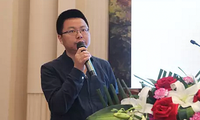 在“2017吉林省智慧政務建設與服務創(chuàng)新論壇暨‘互聯(lián)網(wǎng)+政務服務’建設研討會”上，國脈研究院院長唐鵬以《IP時代的政務公開發(fā)展格局》為主題發(fā)表演講。