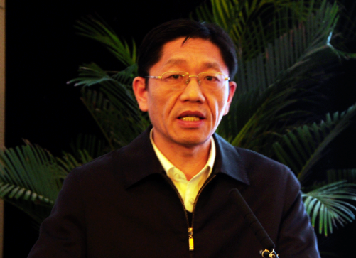 在2015中國智慧政府發(fā)展年會上，國家林業(yè)局信息辦主任李世東發(fā)表主題演講