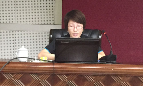 國脈評測研究中心主任助理王玲受邀出席廣西壯族自治區(qū)住房城鄉(xiāng)建設系統(tǒng)政府網(wǎng)站建設工作會議，并對2015年住建系統(tǒng)政府網(wǎng)站績效評估指標體系進行培訓和解讀。