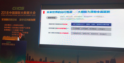 國脈集團(tuán)董事長楊冰之出席2018國國際大數(shù)據(jù)大會